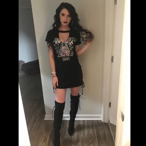 Tshirt cut dress 🔥